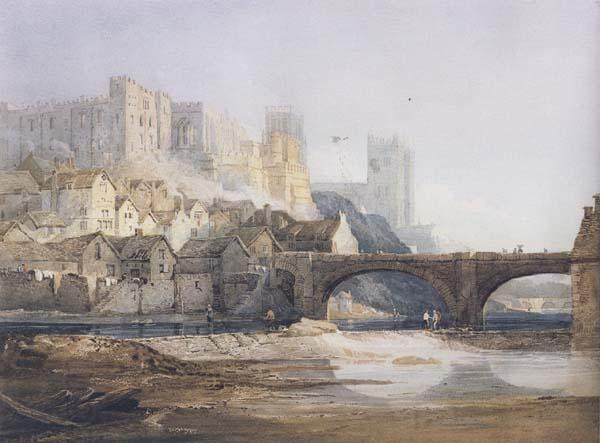 Samuel Prout Part of Durham Bridge (mk47) oil painting picture